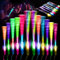 12 Stück Bunte Leuchtstäbe Glasfaser -LED Leuchtstab mit Batterie, Geschenk-Spielzeug für Kinder partys, geeignet für Nachtpartys, Discos, Konzerte, Weihnachten, Club, Karneval, Hochzeiten (Bunte1)