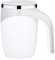 VALINK Automatic Magnetic Stirring Coffee Mug, USB Rechargeable Self Stirring Mug 380ml Stainless Steel Electric Mixing Cup for Coffee, Tea, Milk White