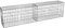 Oxeo Gabion Dimensions 200x50x30cm - Mur avec Pierres - Mur de soutènement - Paroi Bordure de Jardin - avec Spirales et entretoises