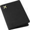 ILIYAH Porta Passaporto Cover Passaporto Italiano Portafoglio da Viaggio Copri Passaporto Regalo Viaggio Passport Holder(Nero)