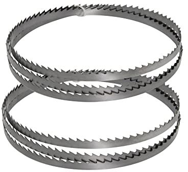 2 Stück Bandsägeblätter 1400 x 10 x 0,65 mm for Woodwoking 6 TPI 55-1/8 Zoll Bandsägeblätter for Scheppach HBS20 Draper BS200A