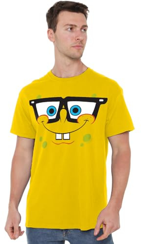 Spongebob Squarepants Spongebob Nerd Face Unisex T Shirt