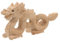 SOIMISS Drachenstatue Aus Holz, Drachenskulptur, Drachenfigur, Drachenornament, Geschnitztes Kunsthandwerk