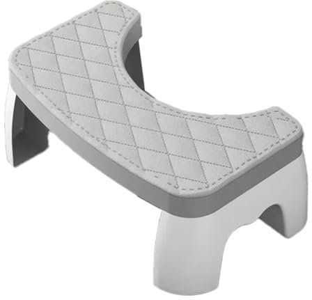 Luobannm Toilettenhocker für Erwachsene, Badzubehör, Abnehmbarer Rutschfester Toilettensitz- in