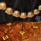 10er LED Solar Lichterkette Aussen,LED Solar Rattankugel Lampion,Wasserdicht Lichterkette Außen Solarlampen,Solarleuchten Balkon Garten Outdoor für Außen Garten Solarleuchten
