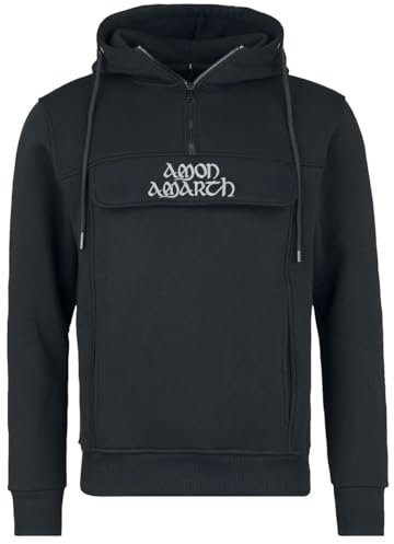 Amon Amarth Logo Männer Kapuzenpullover schwarz M 80% Baumwolle, 20% Polyester Band-Merch, Bands