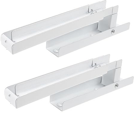 FUNOMOCYA 2piezas Soportes De Pared Ajustables Microondas Rejilla Horno Soporte Plegable Estante Montaje Montaje