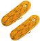 AKOOSY 1Paar Hockey Schnürsenkel Neon Gelb Flache Schnürsenkel für Schlittschuhe Sportschuhe Langlebig für Erwachsene