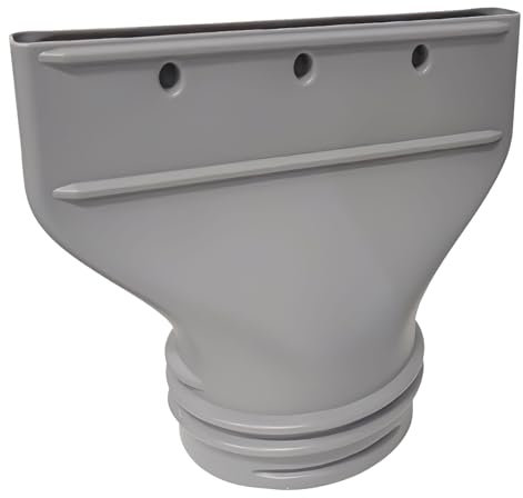 Adaptateur plat pour tuyau d'évacuation de climatisation - Pour climatiseur de 130 mm/150 mm de diamètre - Pour climatiseur de voiture (A)