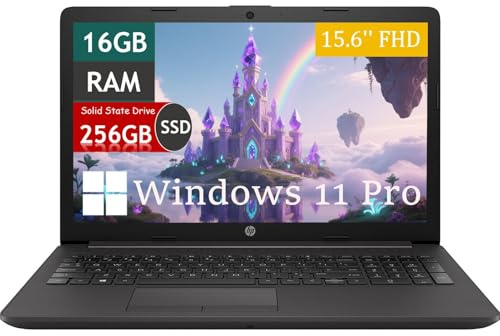 HP 250 G7 Ordinateur portable pour étudiants et entreprises, 15,6 , FHD (1920 x 1080), Intel Core i7-8565U, 16 Go de RAM, SSD 256 Go, clavier QWERTY japonais, Windows 11 Pro (reconditionné)