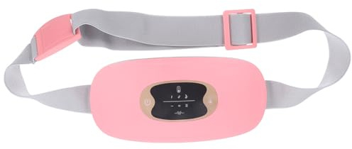 Elektrischer Wärmegürtel mit 45-55-65 Stufen, Rosa | USB Ladung, 10w bei 3, 7v, Abs und Buckskin, Vergrößerte Fläche mit Mehrfachen Segmenten