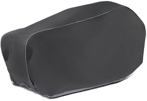 wasserdichte Rasentraktor Abdeckung mit Fangkorb UV-beständig Winterfest Schutzhaube Outdoor XXL245