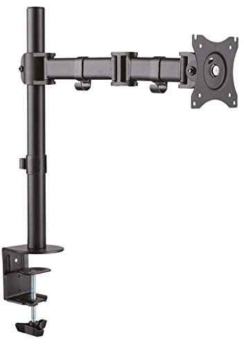 RICOO Monitorarm Monitorhalterung Monitor Halterung Bildschirmhalterung für 12-29 Zoll Bildschirm Ständer TS5711 Tisch Arm für Computermonitor Schreibtisch Tischhalterung Monitor-Halter VESA 75 & 100