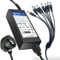 T POWER Ac Adapter for (4~8 way splitter) Hikvision Surveillance Network IP Camera 12V Series DS-2CE15C2P-IR DS-2CE16C2P-IT3 DS-2CD2012-I DS-2CD2032-I Charger Power Supply