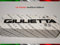 Schriftzug Wappen Alfa Romeo Giulietta My 2016 schwarz glänzend Original hinten Logo Sigla Friaggio