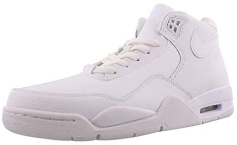 NIKE Flight Legacy Mens Trainers BQ4212 Sneakers Shoes (UK 9.5 US 10.5 EU 44.5, White White White 101)