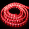 XUNATA Dimmbare LED Streifen, 220V-240V 5050 SMD 60leds / m IP67 Wasserdicht,Kein Selbstklebender,Flexibles LED Lichtband für Küche Stairway Home Weihnachten Party Deko (Rot, 50m)