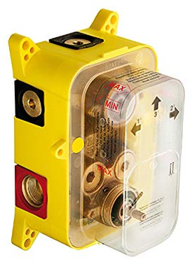 Cristina CS800 Corps encastré pour mitigeur thermostatique douche / baignoire 3/4 avec 1 ou 2 ou 3 sorties 1/2