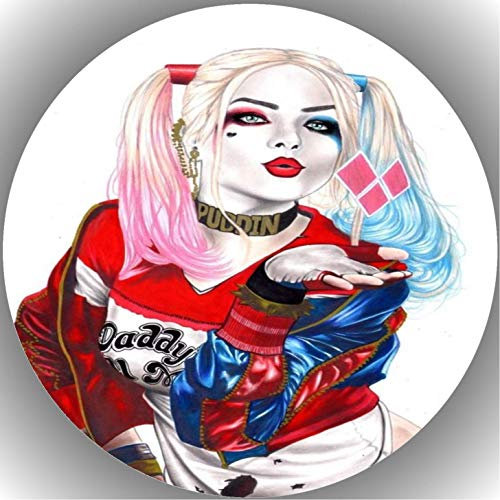 Premium Esspapier Tortenaufleger Tortenbild Geburtstag Harley Quinn K5
