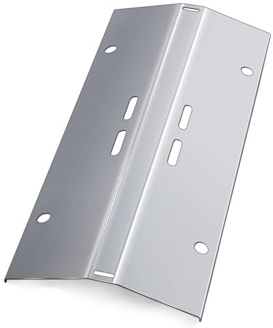 Zemibi BBQ 16 3/4 Heat Shield Tent Plate (1 Pack) Grill Replacement Parts for Cuisinart Model CGG-200 Gas Grill, 16.54 Stainless Steel Grill Burner Tube (1 Pack) Repair Kits for Cuisinart CGG-220