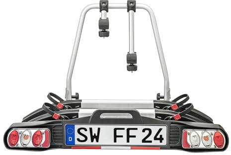 DIN-zertifizierte Kfz-Kennzeichen Standardgröße 520x110mm passend für Auto Fahrradträger Anhänger offizielle Nummernschilder Wunschkennzeichen (06 Kennzeichen Fahrradträger)
