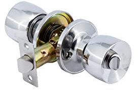 Yale Bathroom KNOB Set Chrome