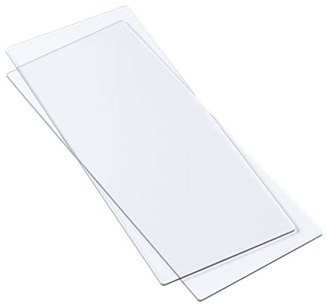 CraftFIRST Placas de corte extendidas compatibles con la máquina troqueladora Sizzix Big Shot