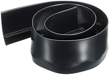 PATIKIL 30inch Length Silicone Stove Gap Cover Gap Filler Between Stove and Counter for Washer and Dryer Space, Oven, Kitchen Appliances, Black