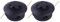 TopHomer 2Pcs Fadenkopf Mähkopf Fadenspule Motorsense Mähfaden mit Doppelfadenkopf Nylonfaden für Benzin Motorsense Freischneider