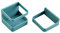 DOITOOL Porte Parapluie, 2ensembles Support Parapluie Mural Créatif Lot de Étagères De Rangement pour Fixation Murale Économiseur Espace pour Maison Et Bureau