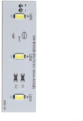 LED-Lichtstreifen, 1/2 Stück Candy Kühlschrank Gefrierschrank LED-Lichtmontage SW-BX02B/49031078 Kühlschrankbeleuchtung (1 Stück)