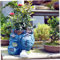 Hemore Funny Denim Hosen Blumentöpfe, 6,3-Zoll-Harz Jeans Gartenpflanzentöpfe, kreative Gartenlandschaft Dekorative Pflanzer für Yard Lawn Home Decoration (Pflanzer-2)