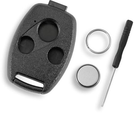 For HONDA Civic Key Accord Pilot Fit CRV Ridgeline Jazz Key Fob FRV Insight Civic CR-Z S2000 3 Buttons Car Key Fob Case Shell No Blade Battery CR1620