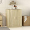 Mobile per Lavatrice Rovere Sonoma 70,5x71,5x91,5 cm con 2 Ante - Armadio Lavanderia Moderno, Legno Multistrato Resistente, Facile da Pulire, Ideale per Bagno e Lavanderia (29,9KG)