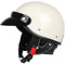 Uueybsg Casque Moto Vintage Casque Jet Demi-Casque de Moto Casque Bol Homologué ECE Casque Semi-Ouvert Rétro Casque Scooter Cruiser Casque de Cyclomoteur Electrique pour Adulte Homme Femme