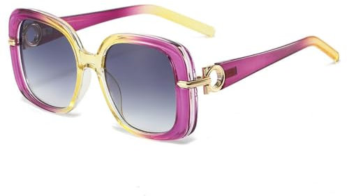 ZCCZJS Women's end Sunglasses Women's Metal Hinge Beach Mirror UV400