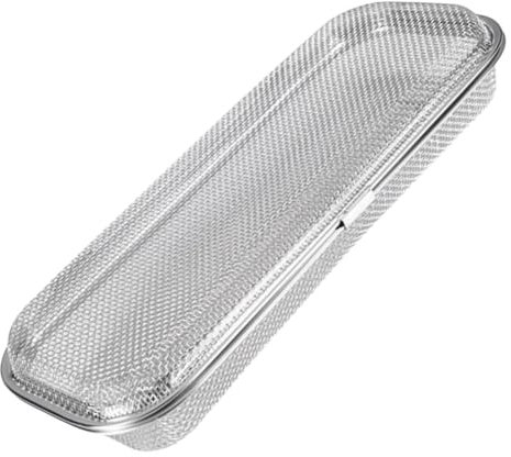 Sirxlevcy Dishwasher Basket, Stainless Steel Dishwasher Silverware Basket, Replacement Dishwasher Utensil Basket Rectangular Mesh
