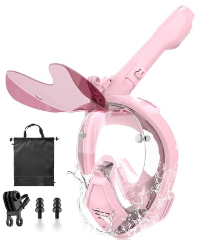 Maschera da snorkeling per adulti, maschera da immersione, attrezzatura da snorkeling, design a branchie di pesce maschio, da uomo