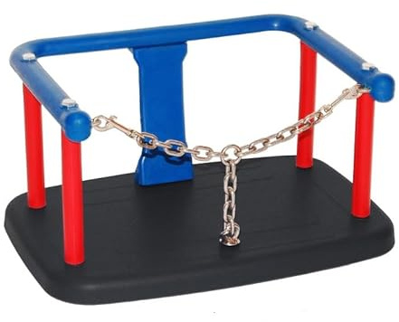 Bello Giardino - Nestschaukel Outdoor 45,5x30,5cm - Baby Schaukel - Garten Spielzeug - Schaukel - Spielplatz Kinder Sitz - mit Aluminium-Einsatz - Robust und Sicher (Modell mit Kette)