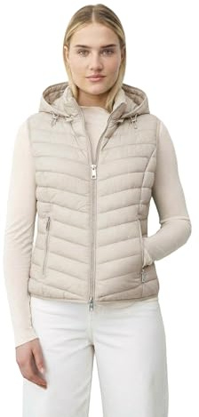 ONUA Leichte Steppweste Damen mit abnehmbarer Kapuze, Frühlingsweste, Damenweste oder Gilet mit leichter Wattierung in verschiedenen Farben (Größe 36-48)