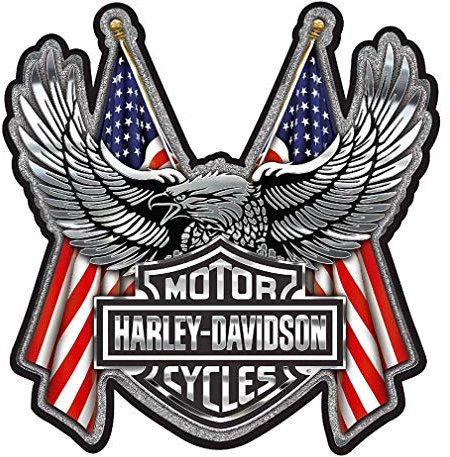 Harley-Davidson Logo USA Aufkleber