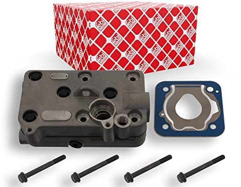 febi bilstein 48820 Zylinderkopf für Luftpresser, mit Ventilplatte , 1 Stück