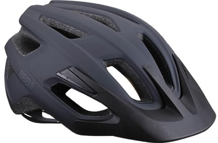 BBB Cycling Unisex-Adult Fahrradhelm Dune MIPS | Damen und Herren | Airflow Cooling System Abnehmbaren Visier | MTB und Rennrad | BHE-22b M (53-58cm), Matt Schwarz 2.0