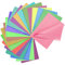 Cinvo 108 Blatt Seidenpapier, 50 cm x 35 cm, Regenbogen-Mosaikpapier, Pastellfarben, für Kunst, Handwerk, DIY-Projekte, Scrunch Kunst, Pompons, Party-Dekoration und mehr