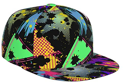 Ahdyr Vintage 90er-80er-Jahre-Baseball-Mütze, Sonnenschutz-Mütze, Outdoor-Trucker-Mütze, verstellbare Größe für Damen und Herren