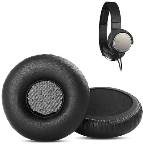 XRHTONG Prime Earpads Replacement Compatible with JVC HA-S500 SR400 S500 S360 Headset Headphones Ear pads Cushion(Protein Leather/Memory Foam)