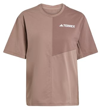 adidas Damen Terrex Multi Climacool T-Shirt, Trace Brown/Earth Strata, M