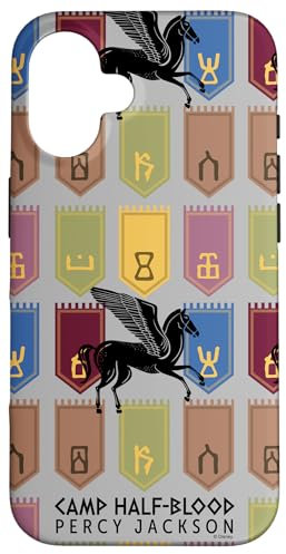 Hülle für iPhone 16 Disney Percy Jackson and the Olympians Half-Blood Cabins