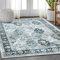Fondream Machine Washable Rugs 160x230 cm Living Room Rugs Large Vintage Area Rugs for Bedroom Non Slip Soft Low Pile Carpet Traditional Rug Home Decor Office Carpet