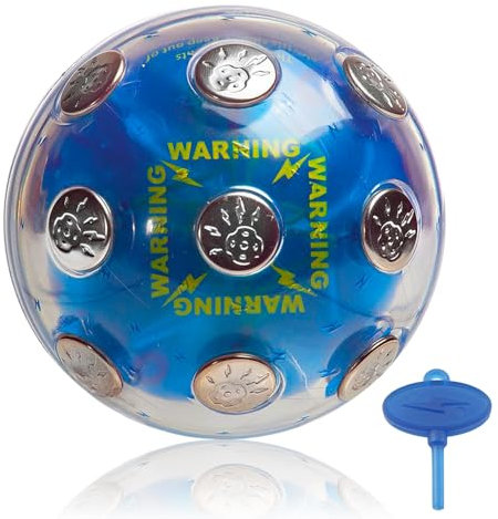 Rppiup Elektrisches Ballspiel, Heiße Kartoffel Spiel, Mini Schockierende Ballspielzeug, Tragbares Elektrisches Streichspielzeug, für Partys, Abenteuerspiele, Barspiele, Stressabbau-Spielzeug